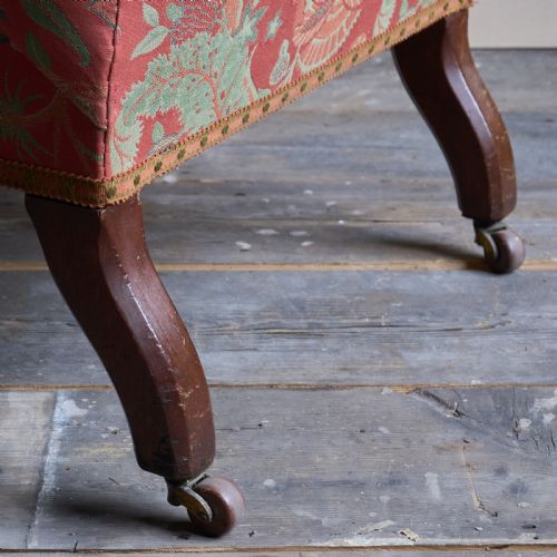 ANTIQUE OPEN ARMCHAIR BY GILLOWS - ADDITIONAL PHOTO 3