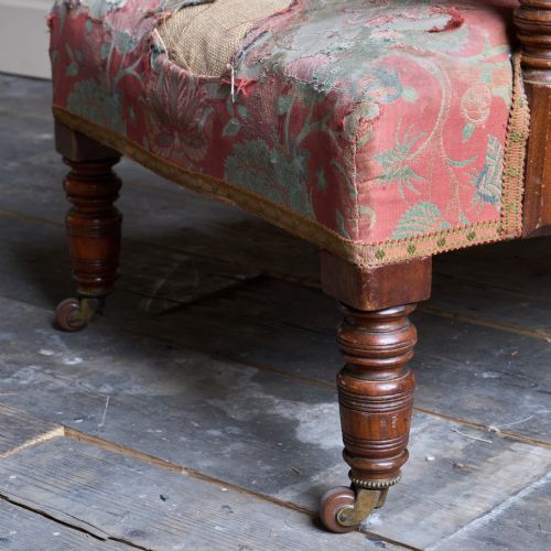 ANTIQUE OPEN ARMCHAIR BY GILLOWS - ADDITIONAL PHOTO 5