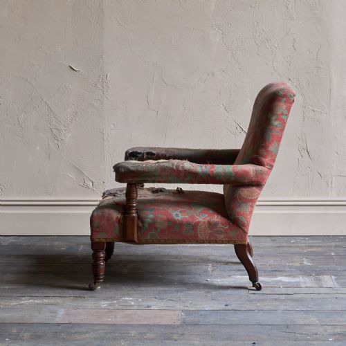 ANTIQUE OPEN ARMCHAIR BY GILLOWS - ADDITIONAL PHOTO 9