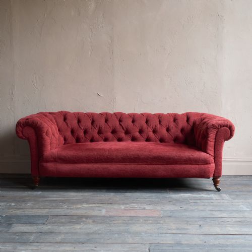 HAMPTON SONS CHESTERFIELD SOFA - ADDITIONAL PHOTO 1