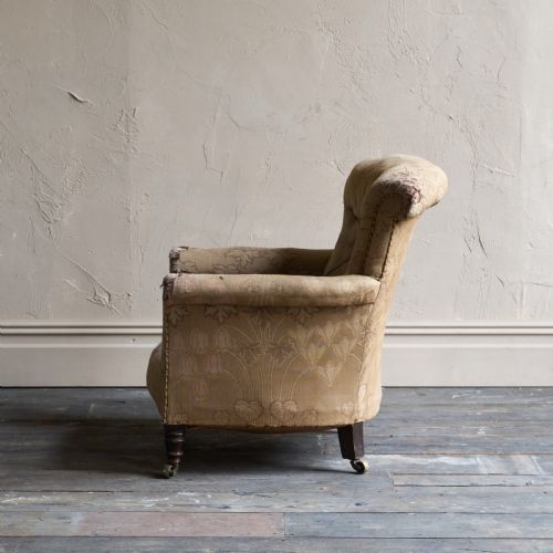 ANTIQUE HOWARD WOODSTOCK STYLE CHAIR - ADDITIONAL PHOTO 3