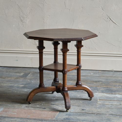 antique side table by gillows 1870 - CATEGORY: ANTIQUE TABLES - DATED 19TH CENTURY