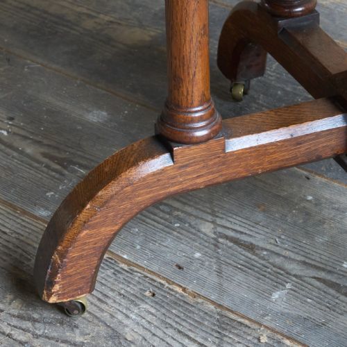 ANTIQUE SIDE TABLE BY GILLOWS 1870 - ADDITIONAL PHOTO 4