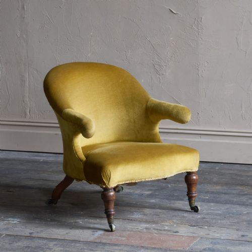 ANTIQUE ARMCHAIR BY HINDLEY SONS OXFORD STREET LONDON - ADDITIONAL PHOTO 2