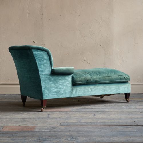ANTIQUE LONG ARMCHAIR BY WILLIAM BIRCH - ADDITIONAL PHOTO 2