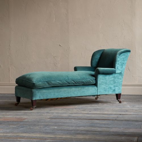 ANTIQUE LONG ARMCHAIR BY WILLIAM BIRCH - ADDITIONAL PHOTO 3
