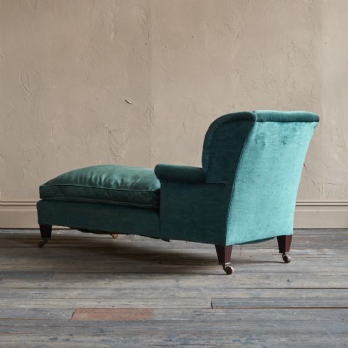 ANTIQUE LONG ARMCHAIR BY WILLIAM BIRCH - ADDITIONAL PHOTO 6