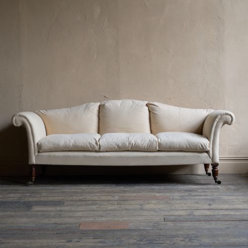 A LARGE REGENCY COUNTRY HOUSE SOFA - ADDITIONAL PHOTO 1