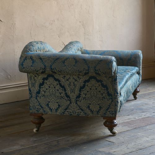 antique chaise longue att' to jmills - CATEGORY: ANTIQUE SOFAS - DATED 19TH CENTURY