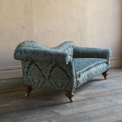 ANTIQUE CHAISE LONGUE ATT' TO JMILLS - ADDITIONAL PHOTO 1