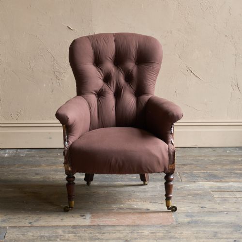 REGENCY SPOON BACK ARMCHAIR - ADDITIONAL PHOTO 1