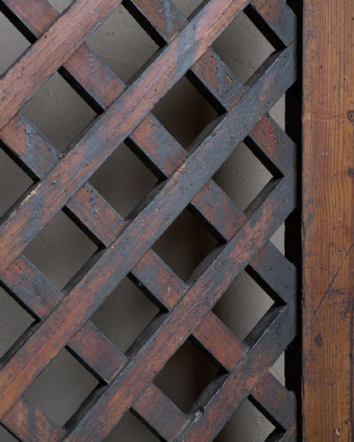 A PAINTED PINE 'BREAD CHEESE' CUPBOARD - ADDITIONAL PHOTO 9