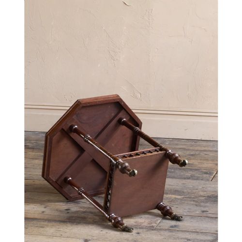 GILLOWS AMBOYNA SIDE TABLE WITH PARCEL GILT - ADDITIONAL PHOTO 4