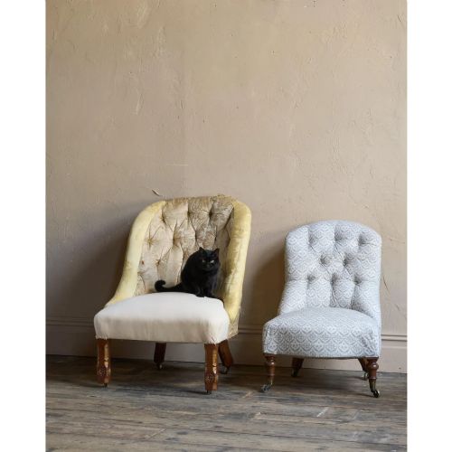 AESTHETIC BEDROOM CHAIR WITH LARGE PROPORTIONS - ADDITIONAL PHOTO 1
