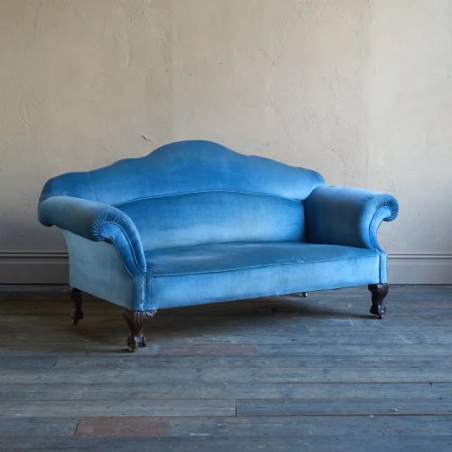Antique Sofa with Ball and Claw Legs
