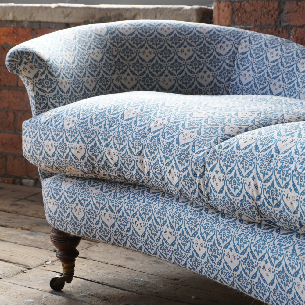 Howard and Sons Kidney Shaped Sofa View XI