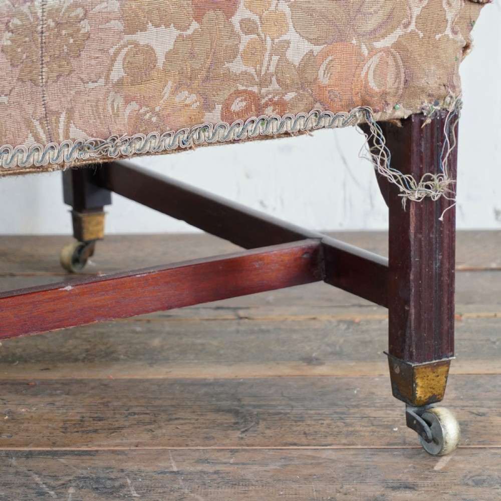Georgian Sofa with Scroll Arms View II