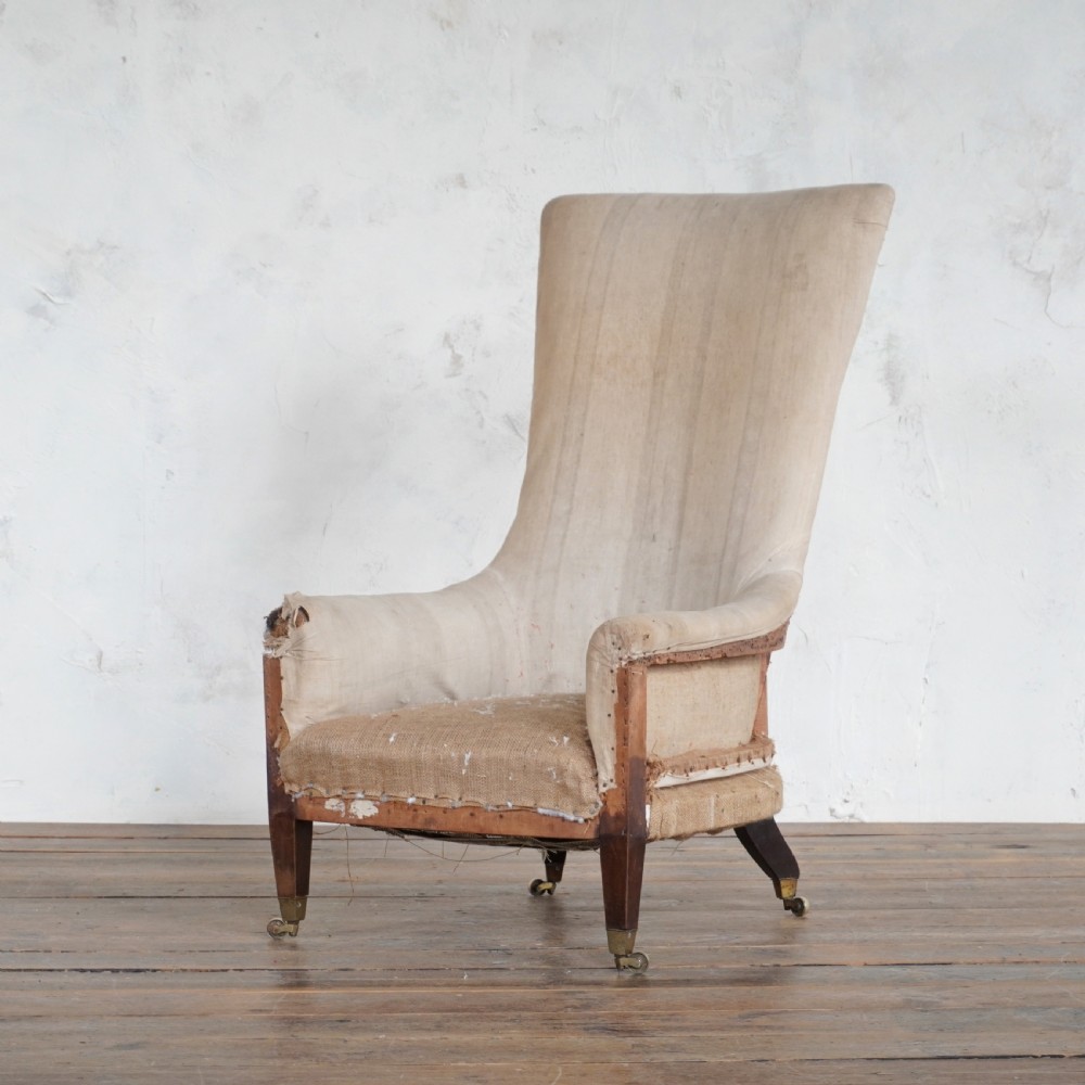 Georgian Style High Back Chair