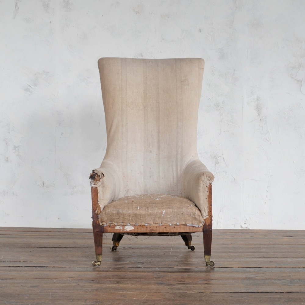 Georgian Style High Back Chair View II