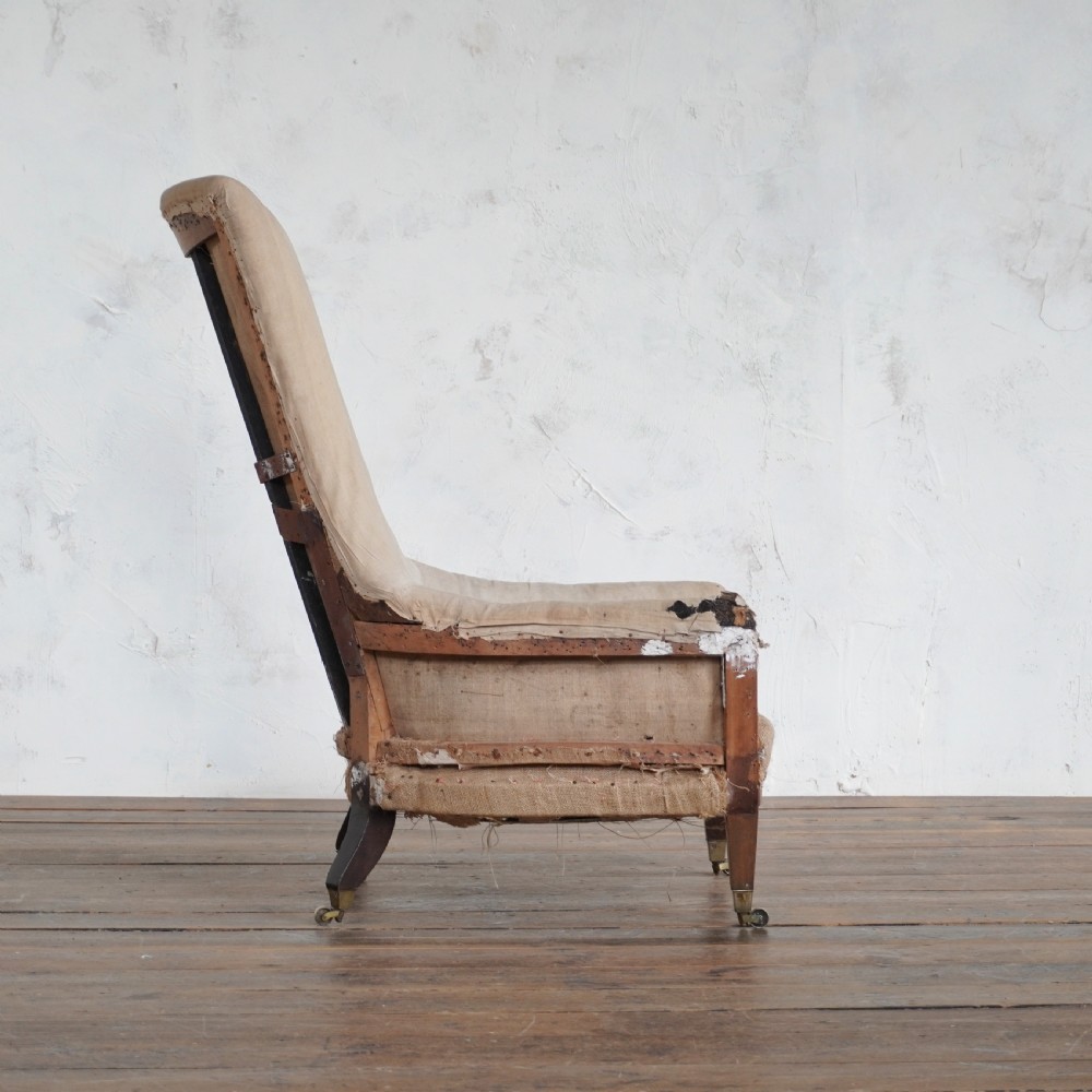 Georgian Style High Back Chair View III