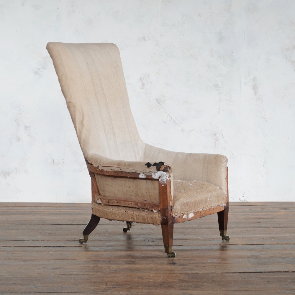 Georgian Style High Back Chair View IV