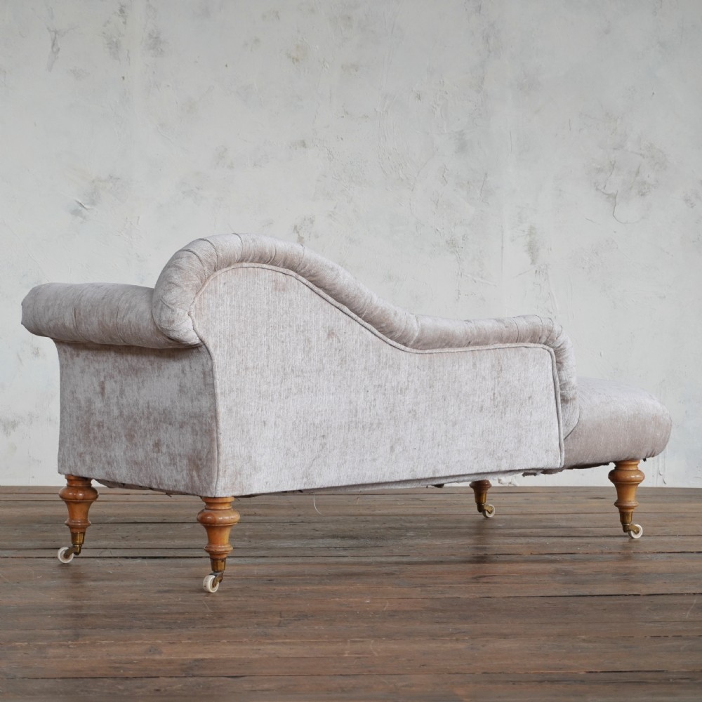 Howard Style Chaise Longue - 19th Century View V