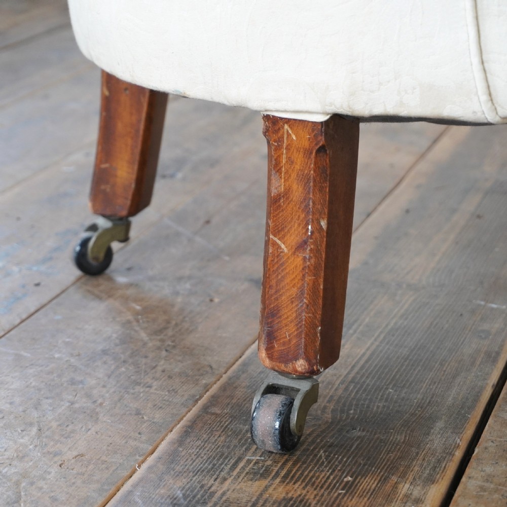 Antique Button Back Chair View VI
