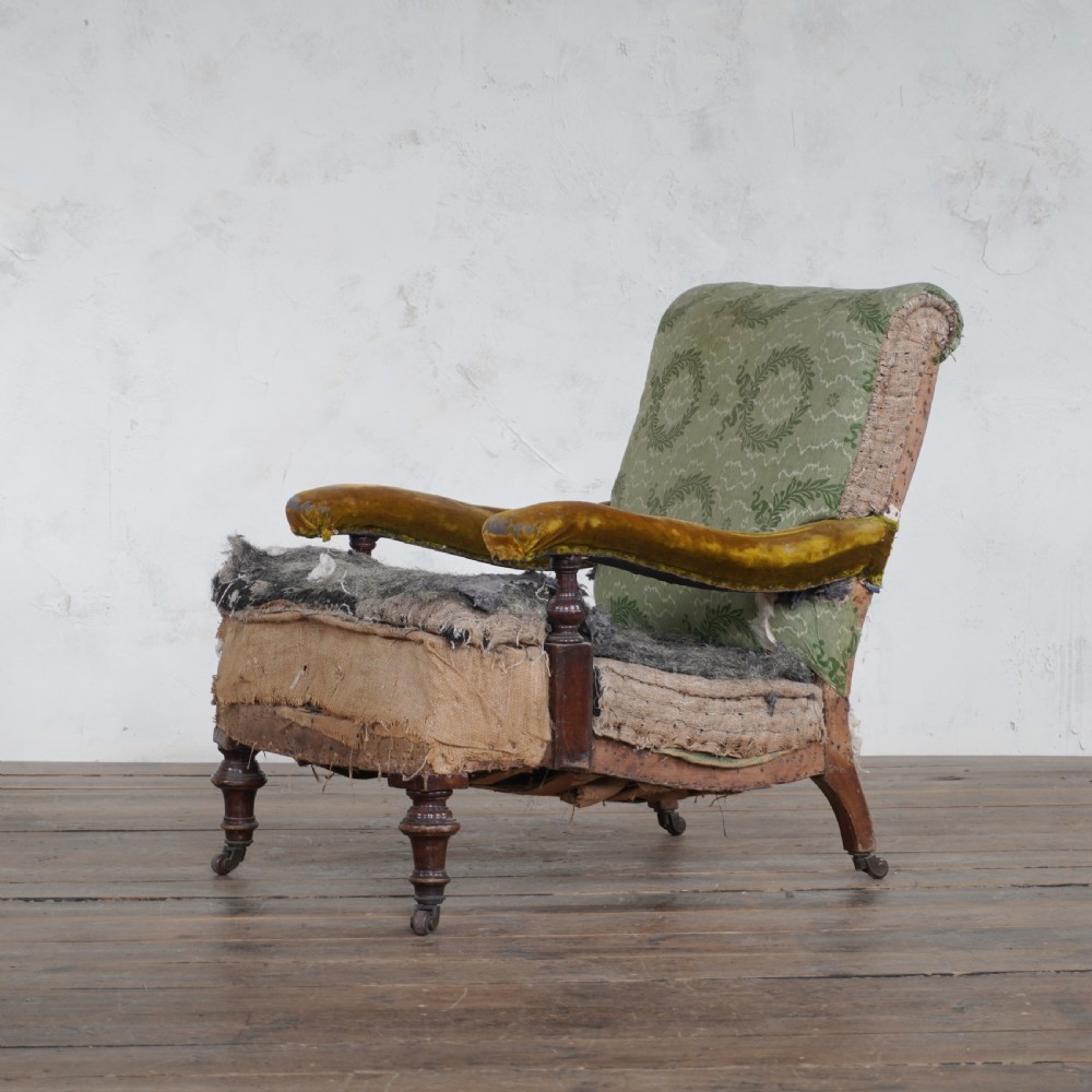 English Open Armchair View III