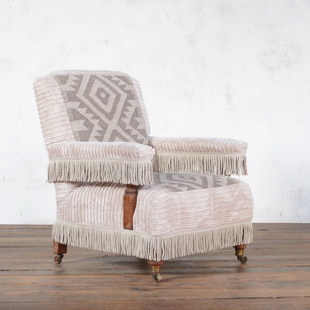 Victorian Kilim Carpet Chair