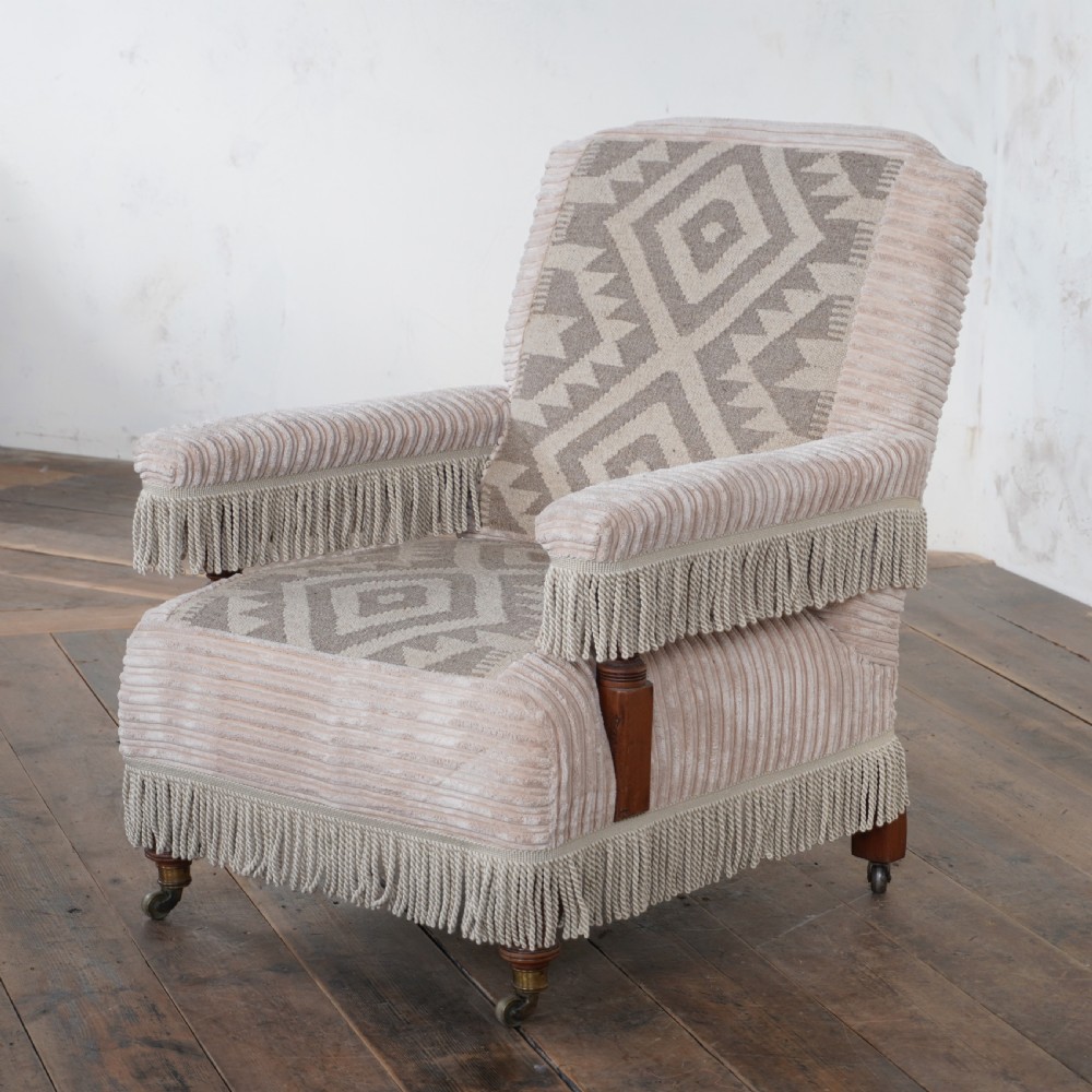 Victorian Kilim Carpet Chair View II