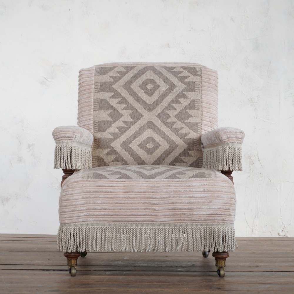 Victorian Kilim Carpet Chair View V
