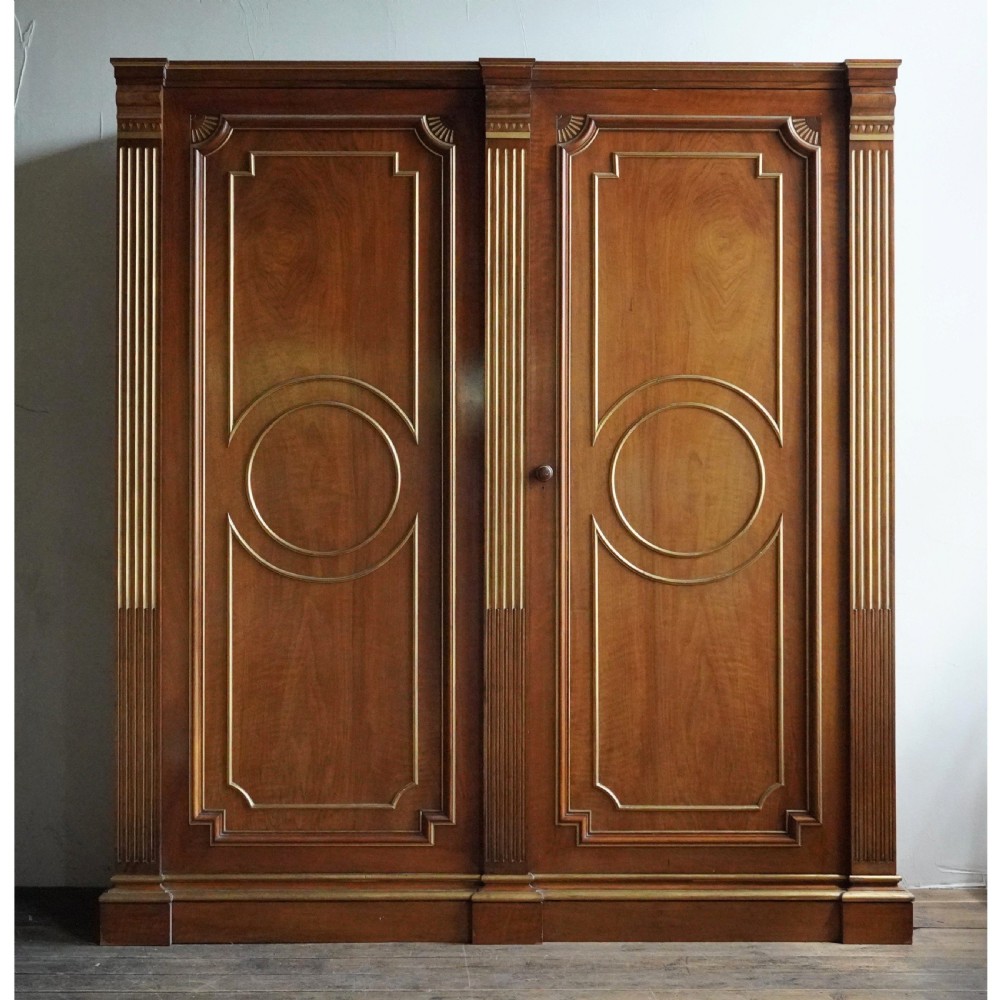 Large Double Wardrobe by C. Hindley & Sons.