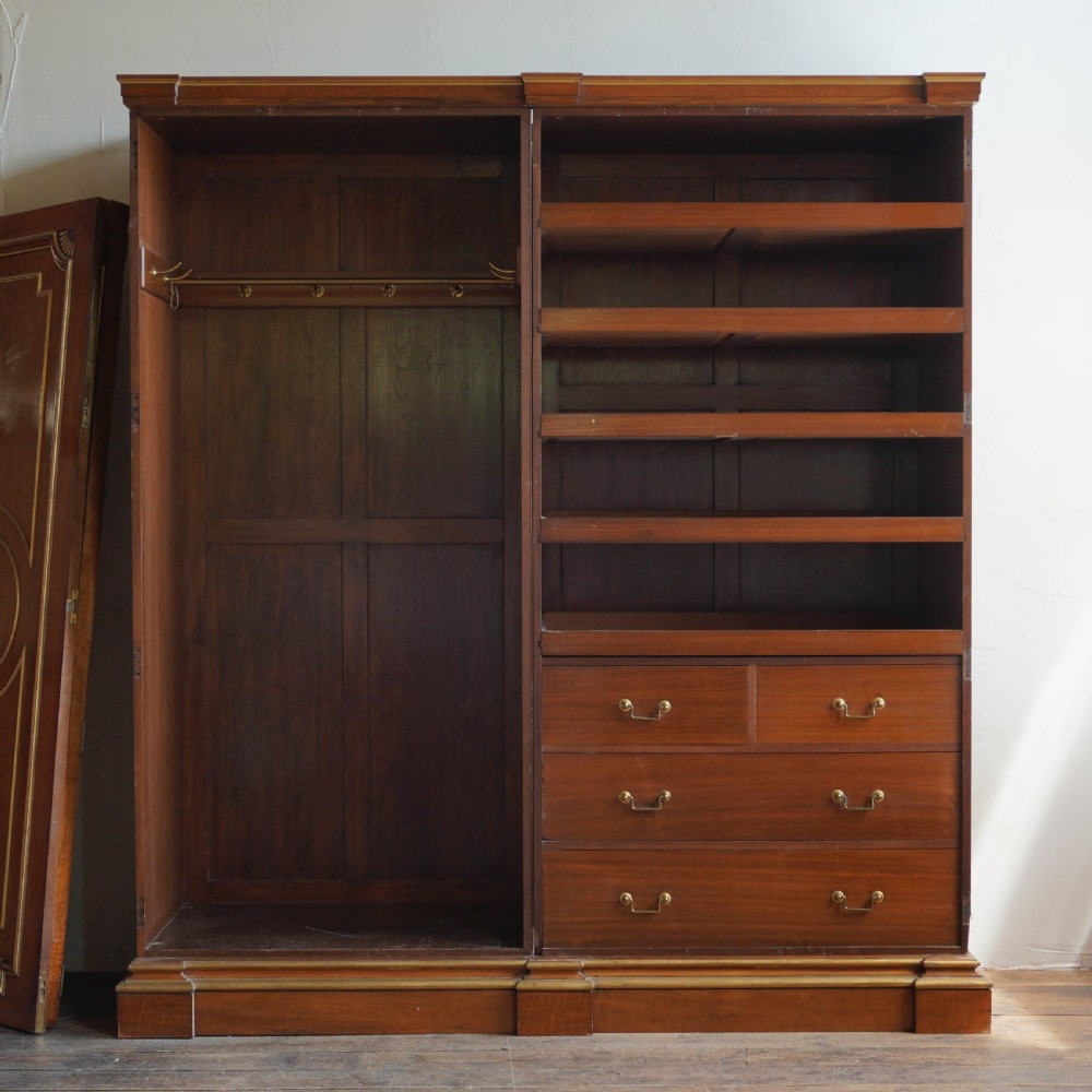 Large Double Wardrobe by C. Hindley & Sons. View II