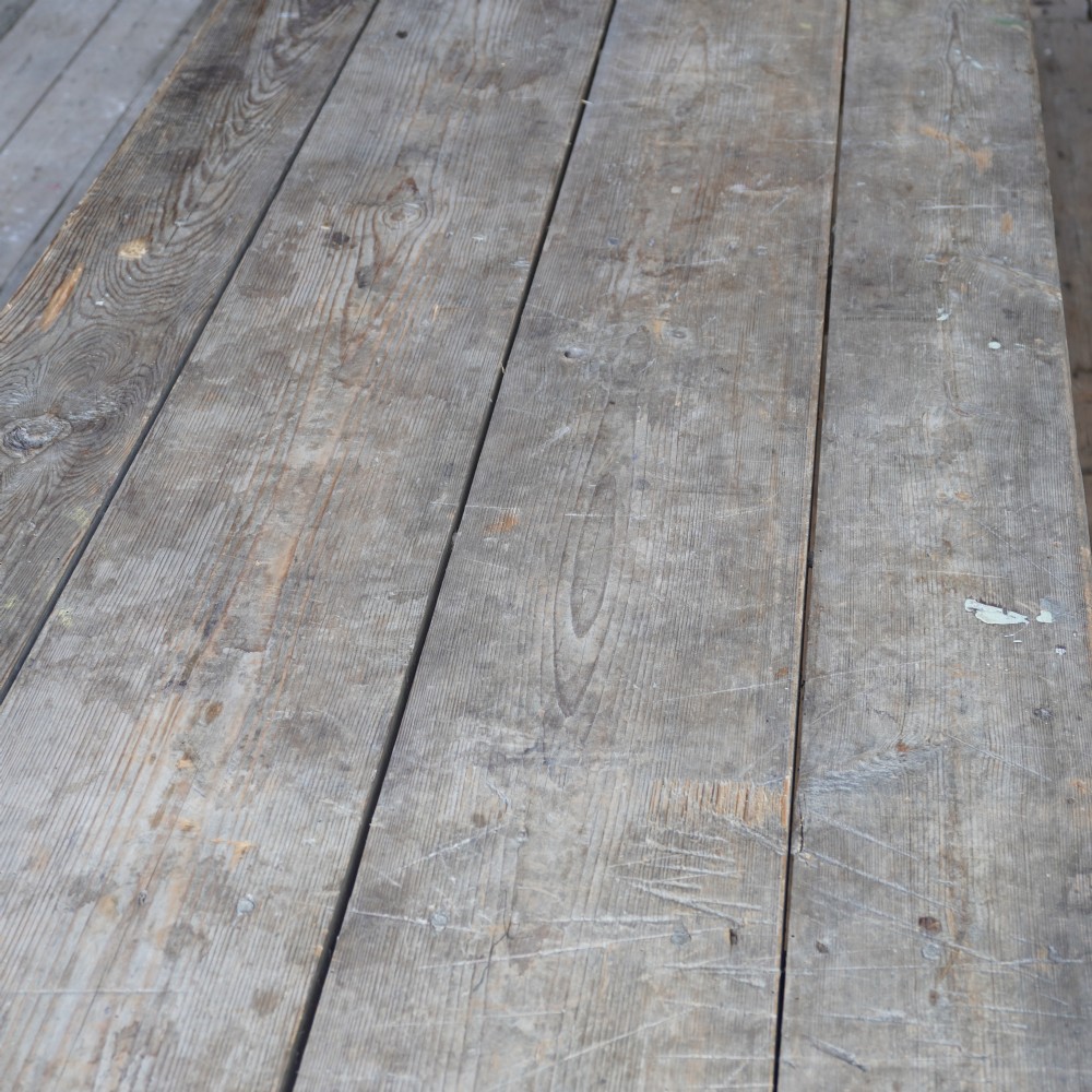 Large Swedish Trestle Table
 View X