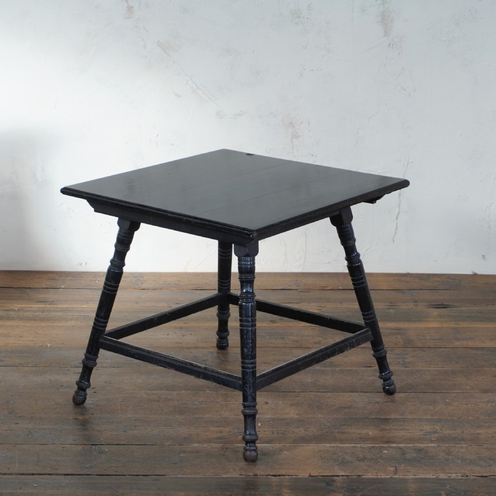 Ebonised Side Table by Hindley and Sons View V
