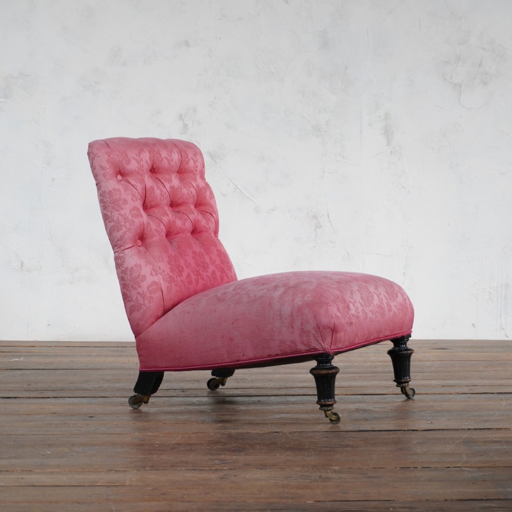 Slipper Chair probably by Gillows - 19th Century.
