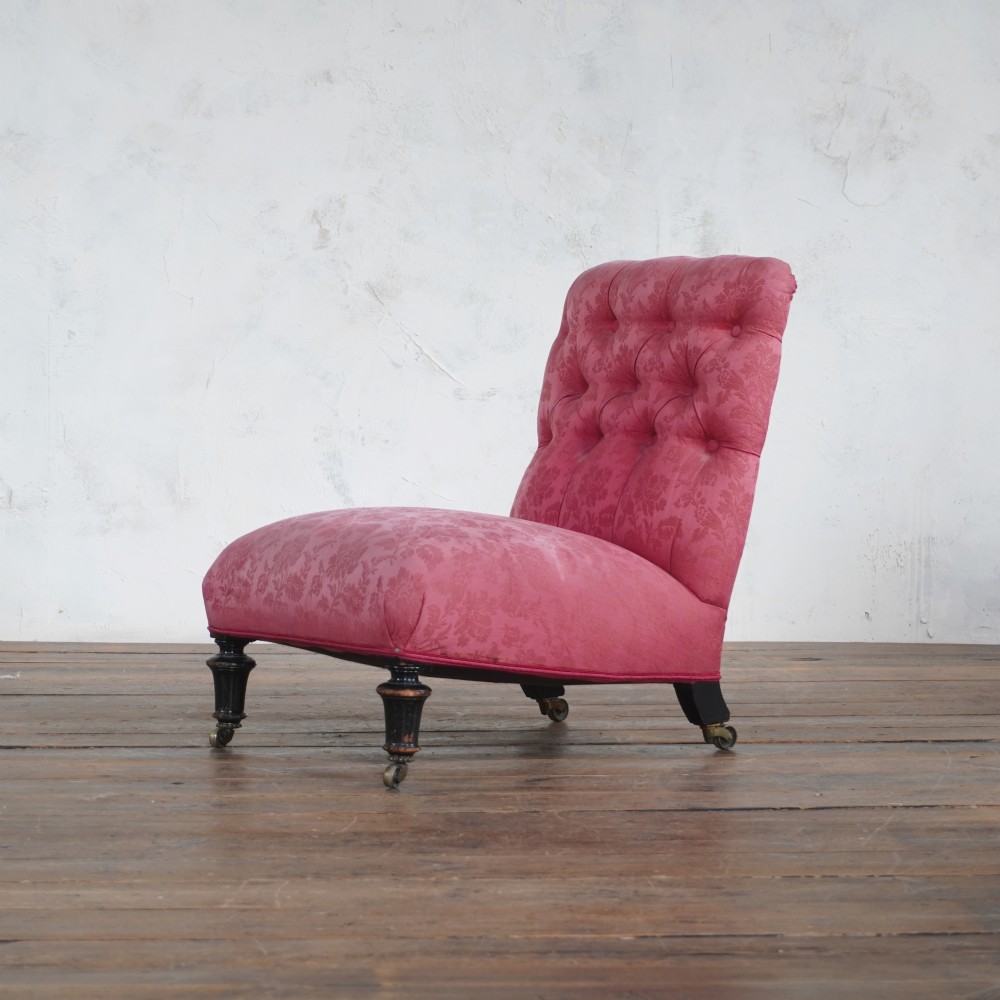 Slipper Chair probably by Gillows - 19th Century.
 View II