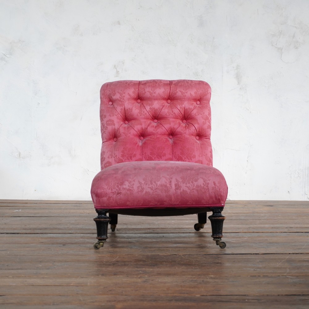Slipper Chair probably by Gillows - 19th Century.
 View III