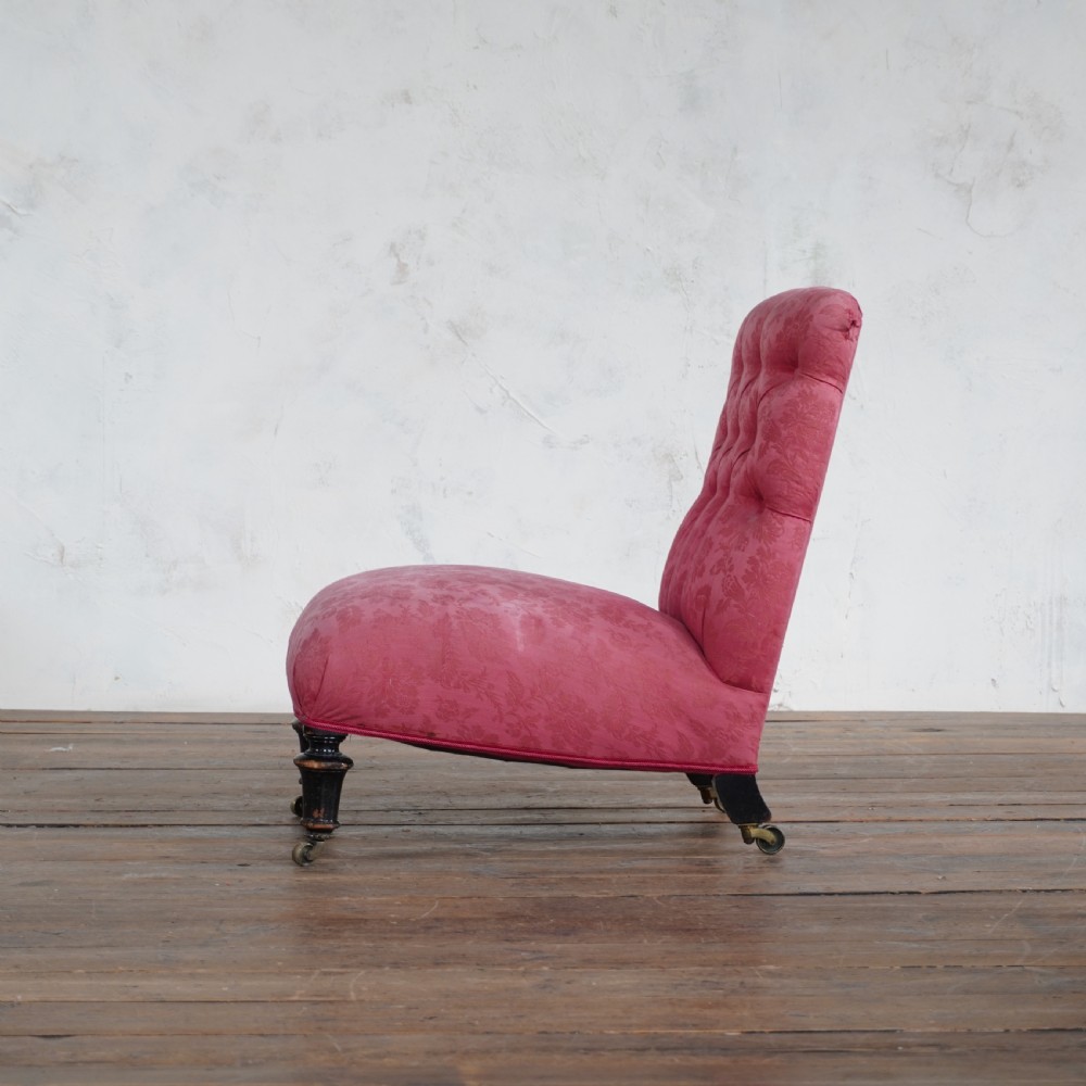 Slipper Chair probably by Gillows - 19th Century.
 View V