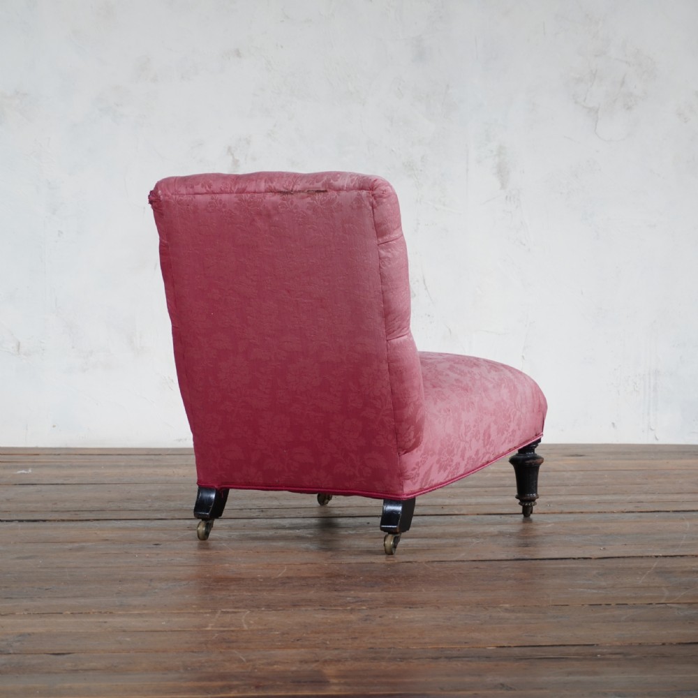 Slipper Chair probably by Gillows - 19th Century.
 View VI