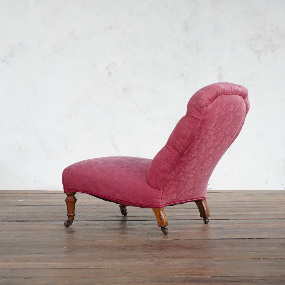 Slipper Chair probably by Gillows  - 19th Century.
 View II
