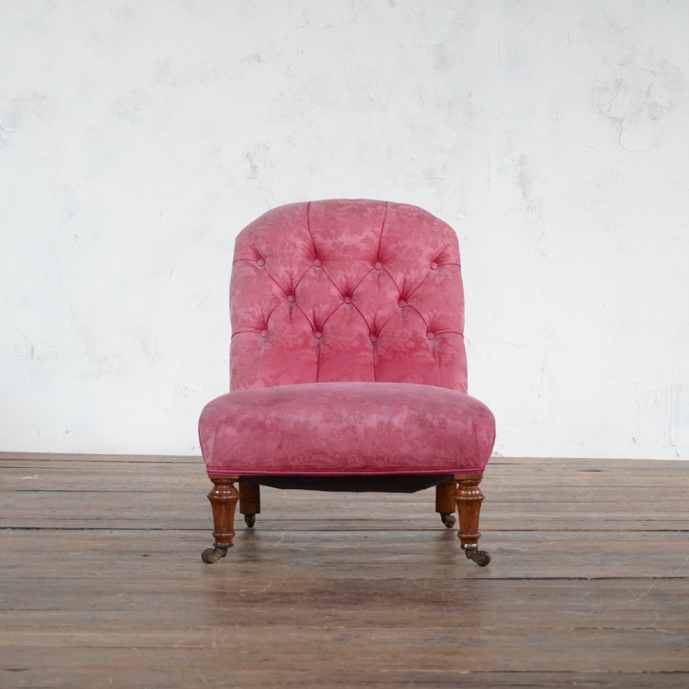 Slipper Chair probably by Gillows  - 19th Century.
 View III