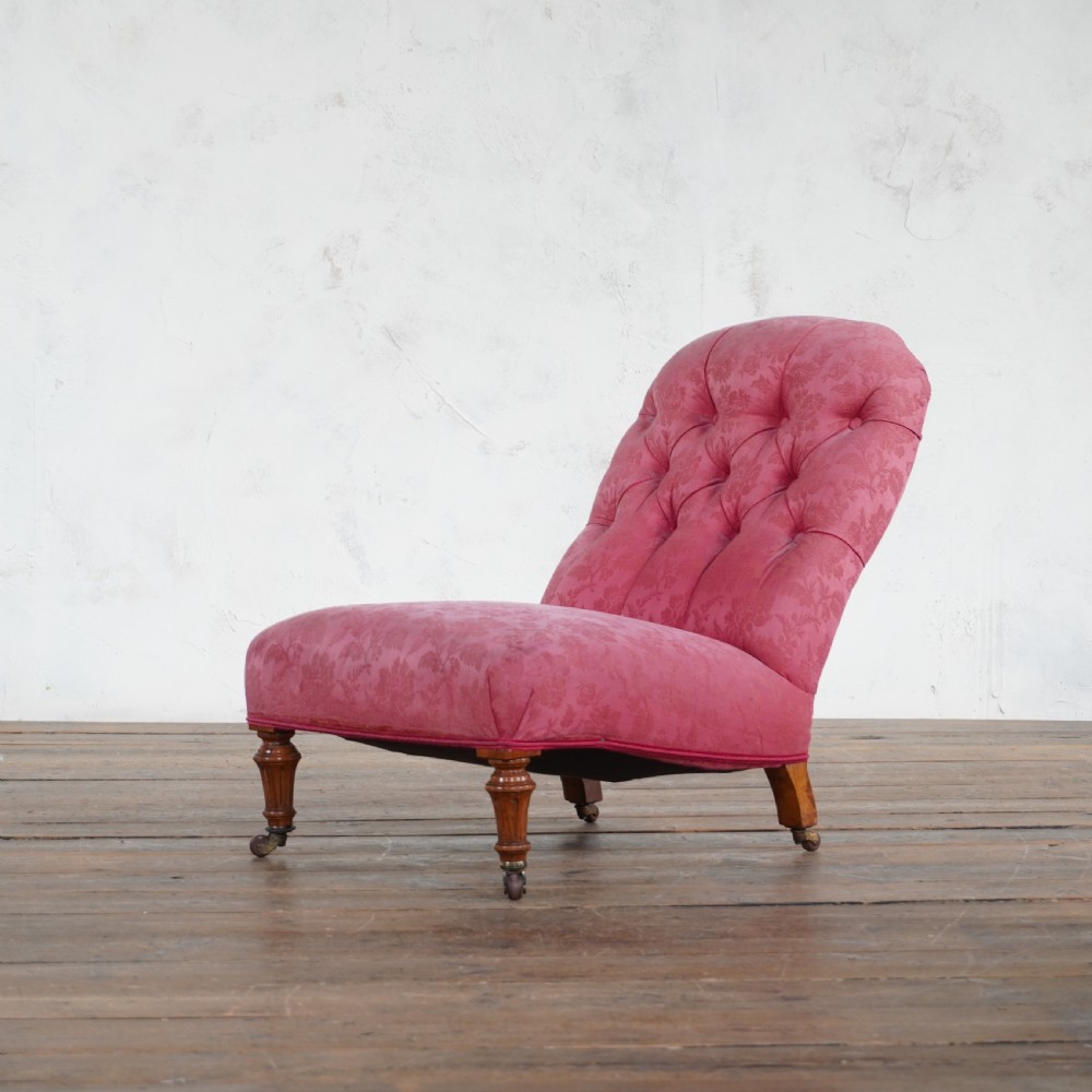 Slipper Chair probably by Gillows  - 19th Century.
 View IV