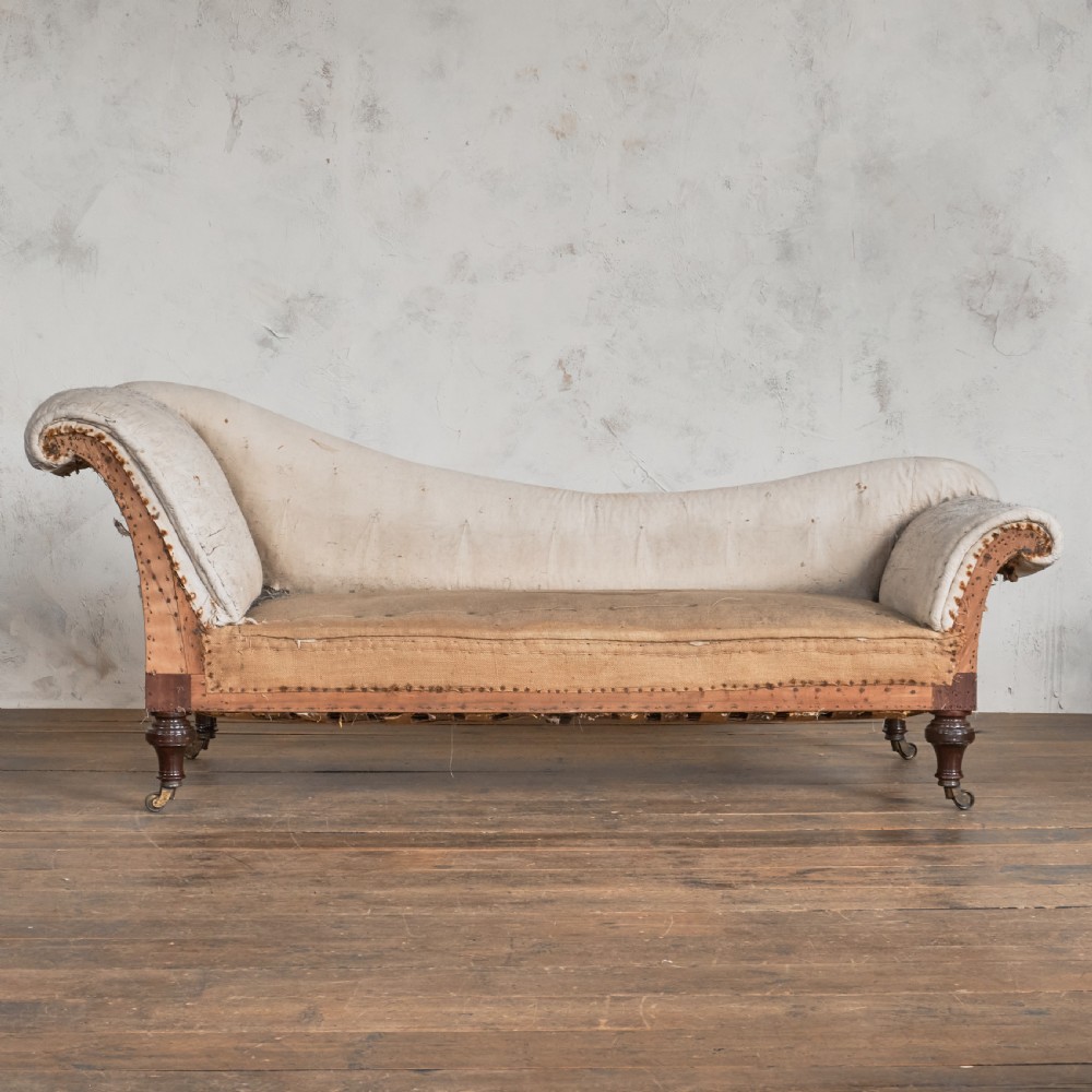 Antique Chaise Longue att' to Holland and Sons
 View II