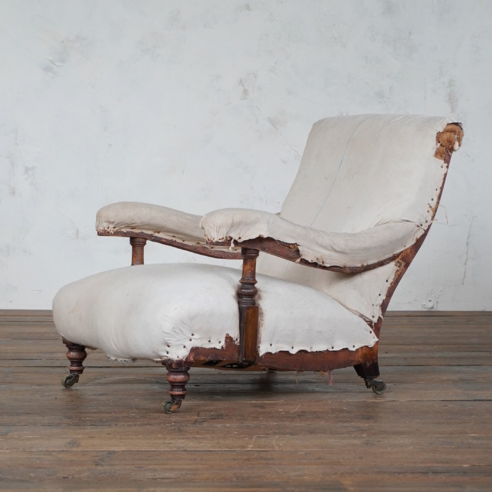 Howard and Sons Open Armchair - Early
