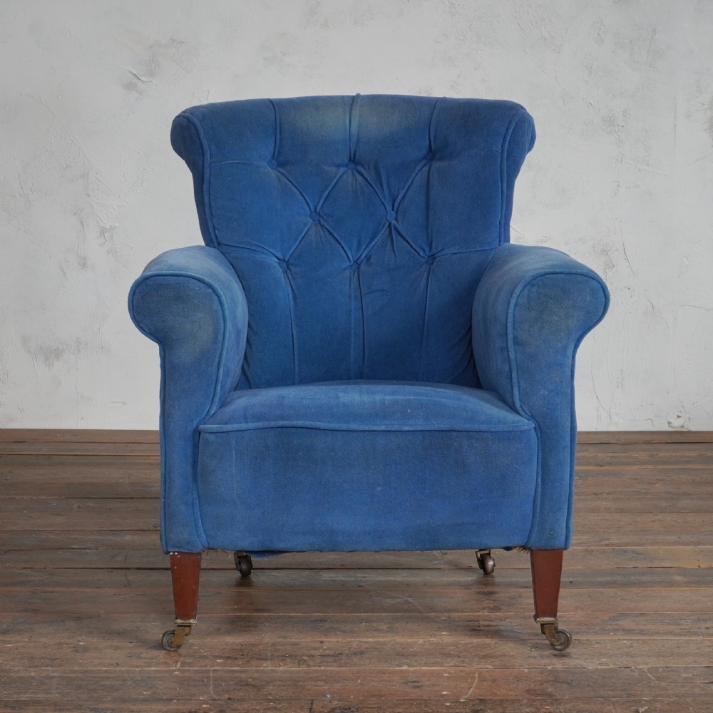 Antique Woodstock Style Armchair - Bartholomew & Fletcher of London (
 View II