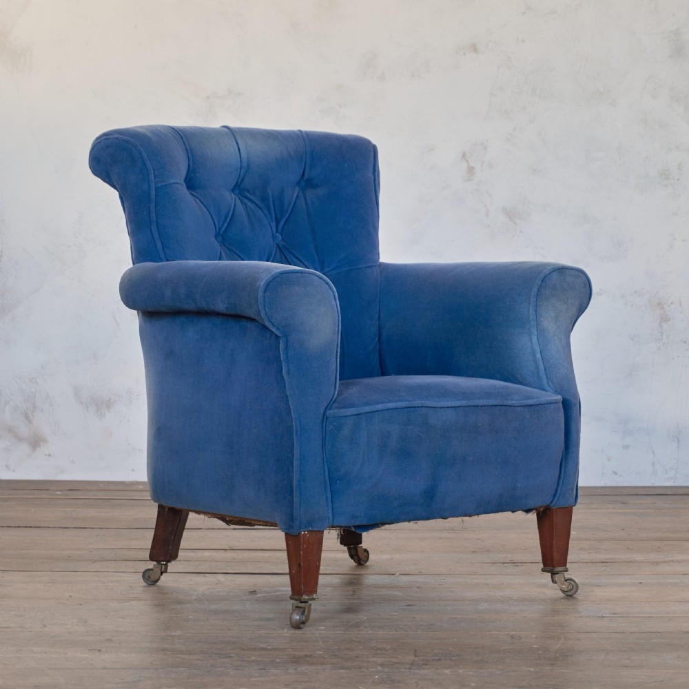 Antique Woodstock Style Armchair - Bartholomew & Fletcher of London (
 View III