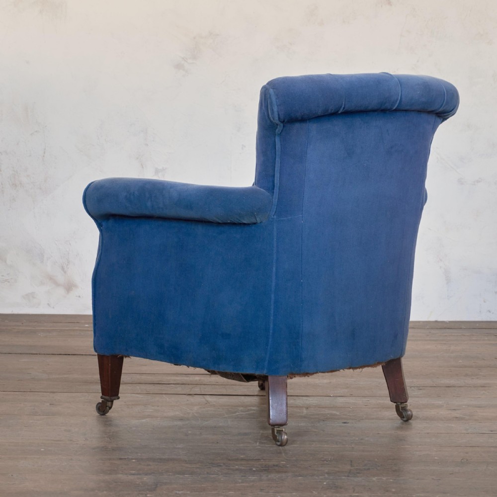 Antique Woodstock Style Armchair - Bartholomew & Fletcher of London (
 View V