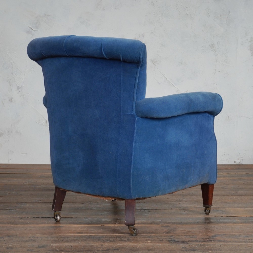 Antique Woodstock Style Armchair - Bartholomew & Fletcher of London (
 View VI