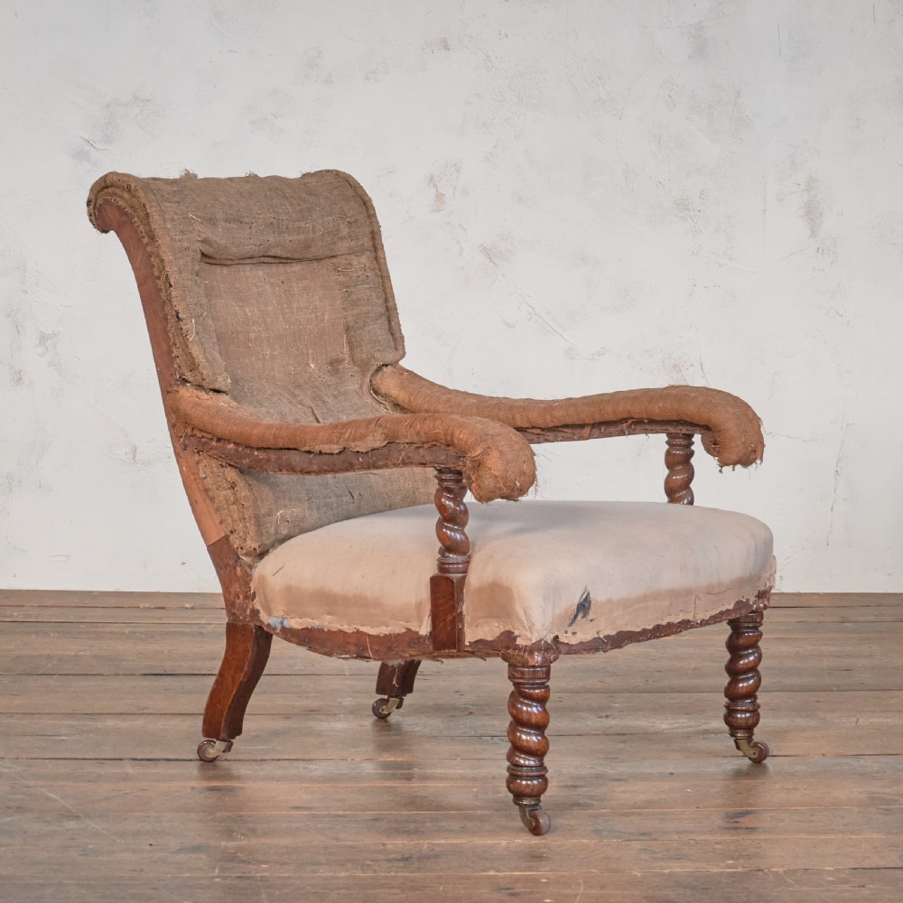 Antique Open Armchair att' to Gillows View II